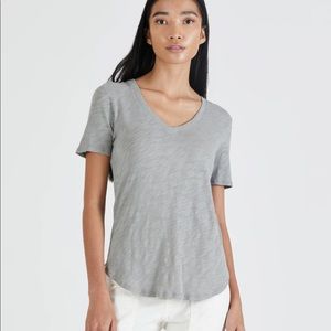 ATM SLUB JERSEY CLASSIC V-NECK TEE NWT!